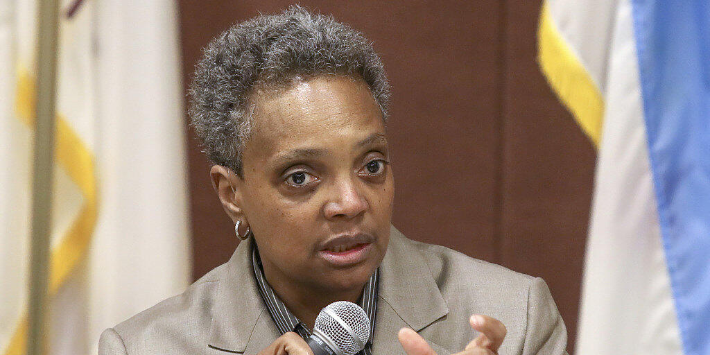 In der Stadt Chicago ist mit Lori Lightfoot erstmals eine schwarze Frau als Bürgermeisterin gewählt worden. (Archivbild)