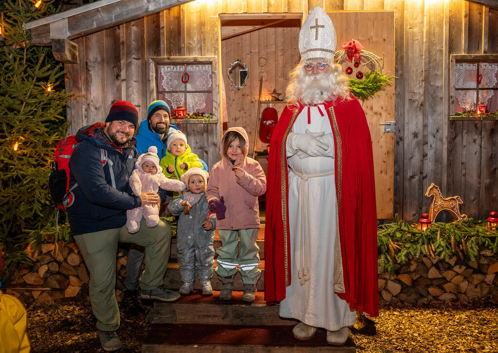 Nikolaus im Walde, Schellenberg (07.12.2024)
