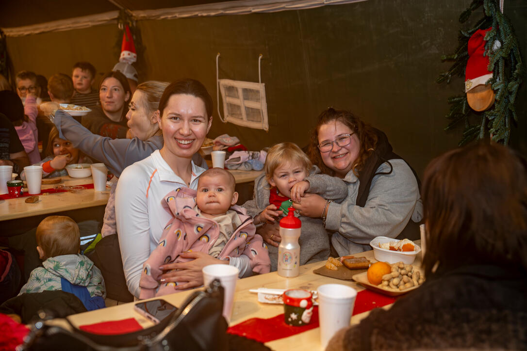 Nikolaus im Walde, Schellenberg (07.12.2024)