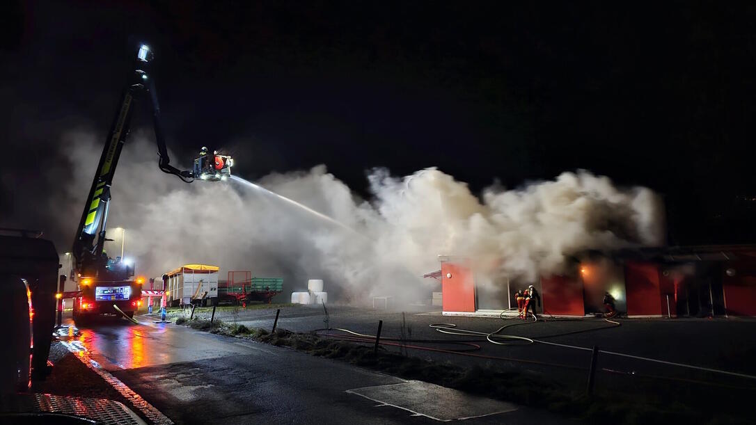 Brand in Sevelen