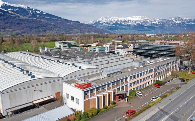 Firma Hoval in Vaduz