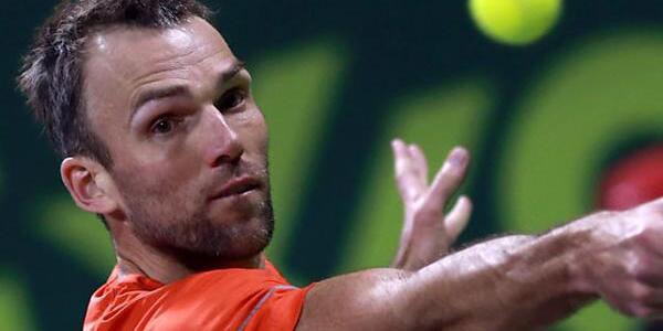 Ivo Karlovic konnte sich einmal mehr auf seinen Service verlassen Ivo Karlovic konnte sich einmal mehr auf seinen Service verlassen
