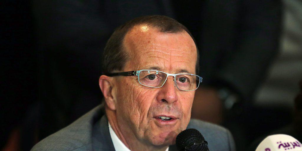 "Offene Diskussionen" nach dem Eklat: UNO-Gesandter für Libyen Martin Kobler (Archiv)