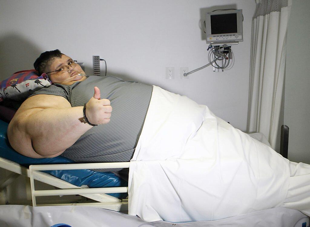 Einst so schwer wie ein Eisbär: Der dickste Mann der Welt wog vor einem Jahr noch 595 Kilogramm. (Archivbild)