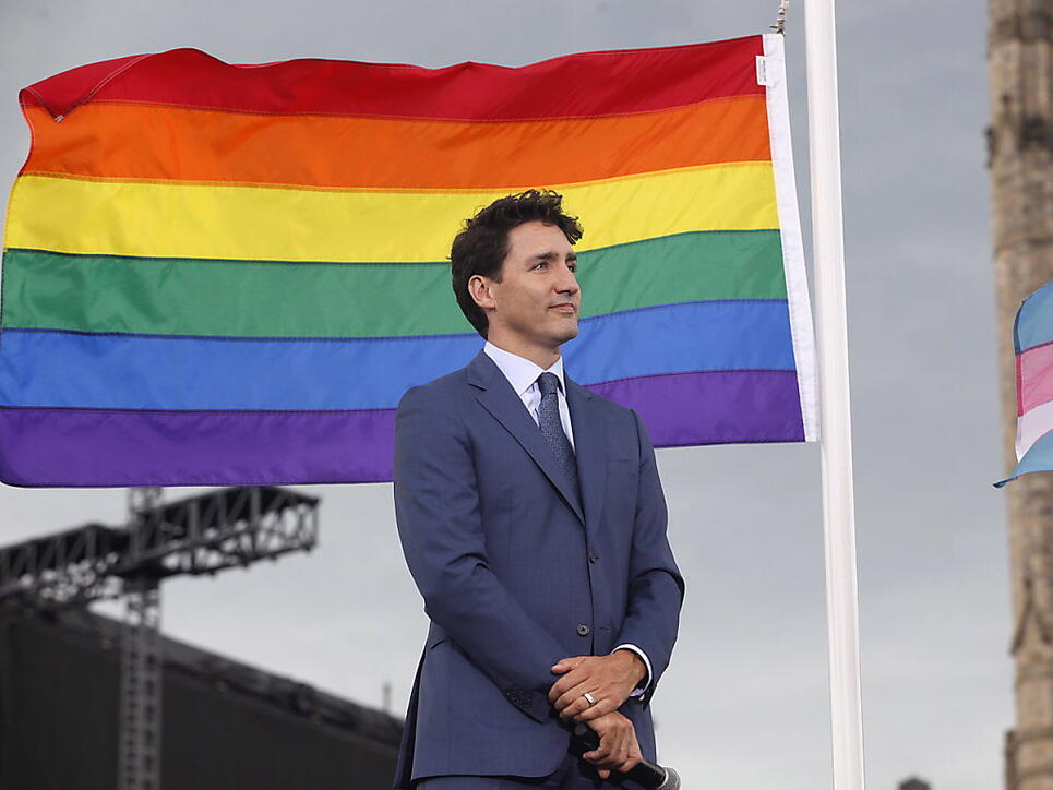 Der Gebrauch bestimmter Mengen Cannabis wird in Kanada ab Oktober legal sein. Dies kündigte Premierminister Justin Trudeau am Mittwoch an. (Foto: Patrick Doyle/The Canadian Press via AP)