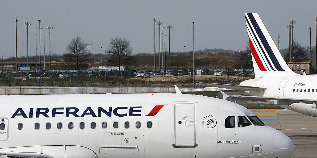 Im vergangenen Jahr flogen mehr Passagiere mit Air France und KLM (Archivbild).
