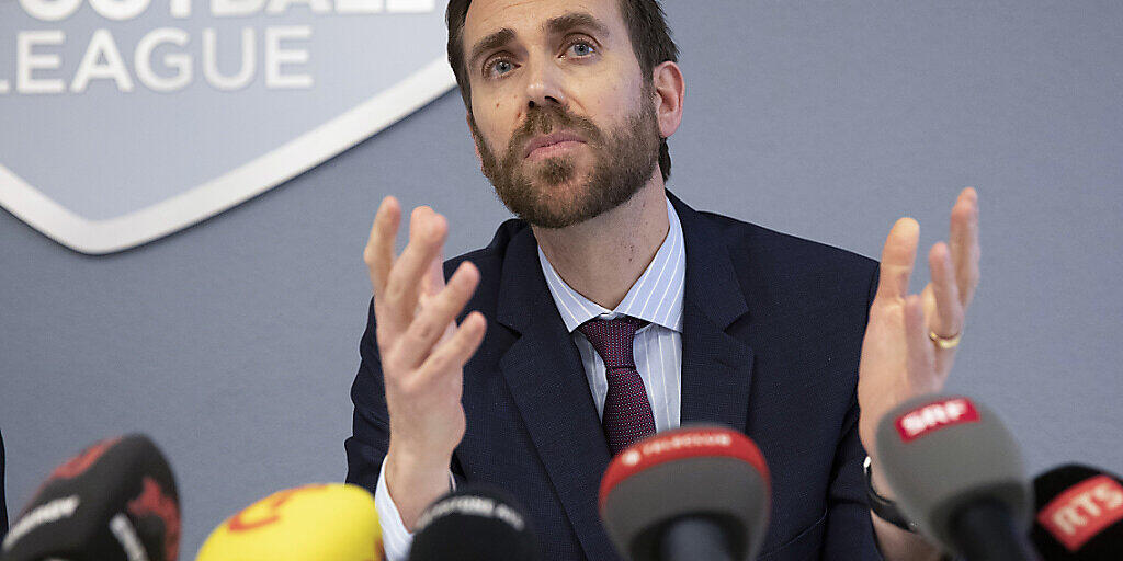 Claudius Schaefer, CEO der Swiss Football League (SFL), hofft auf einen Meisterschafts-Wiederbeginn im Juni