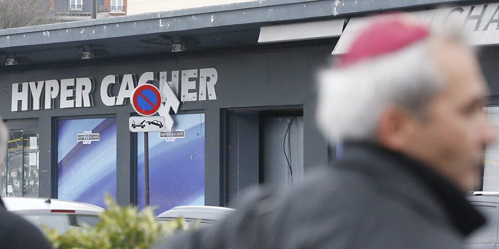 Im jüdischen Supermarkt "Hyper Cacher" im Osten von Paris tötete am 9. Januar 2015 ein Islamist drei Kunden und einen Mitarbeiter. (Archivbild)