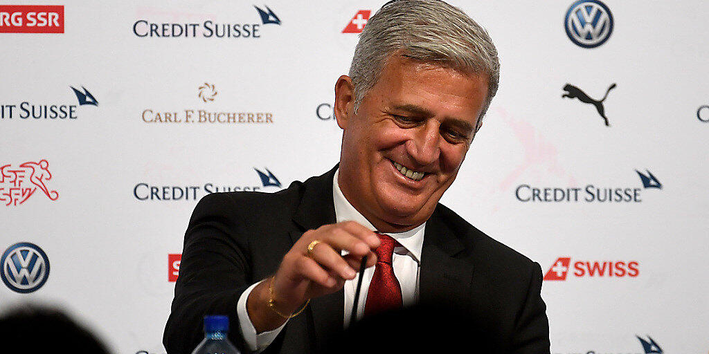 Der Schweizer Nationalcoach Vladimir Petkovic blickt der WM optimistisch entgegen