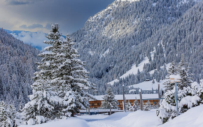 Der erste Schnee in Malbun und Steg