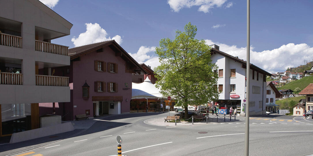 Triesenberg_Dorfplatz