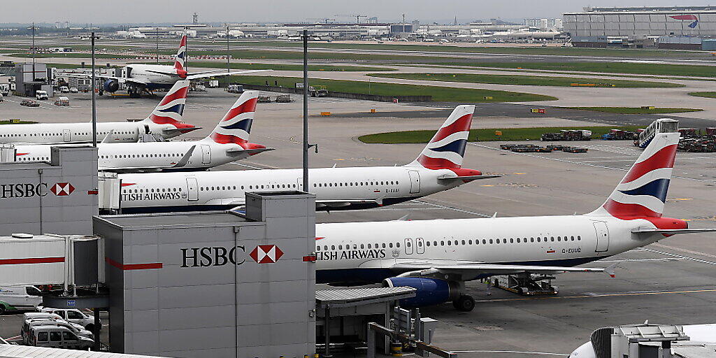 Auch heute dürften die Maschinen der britischen Fluggesellschaft am Boden bleiben. (Archivbild)