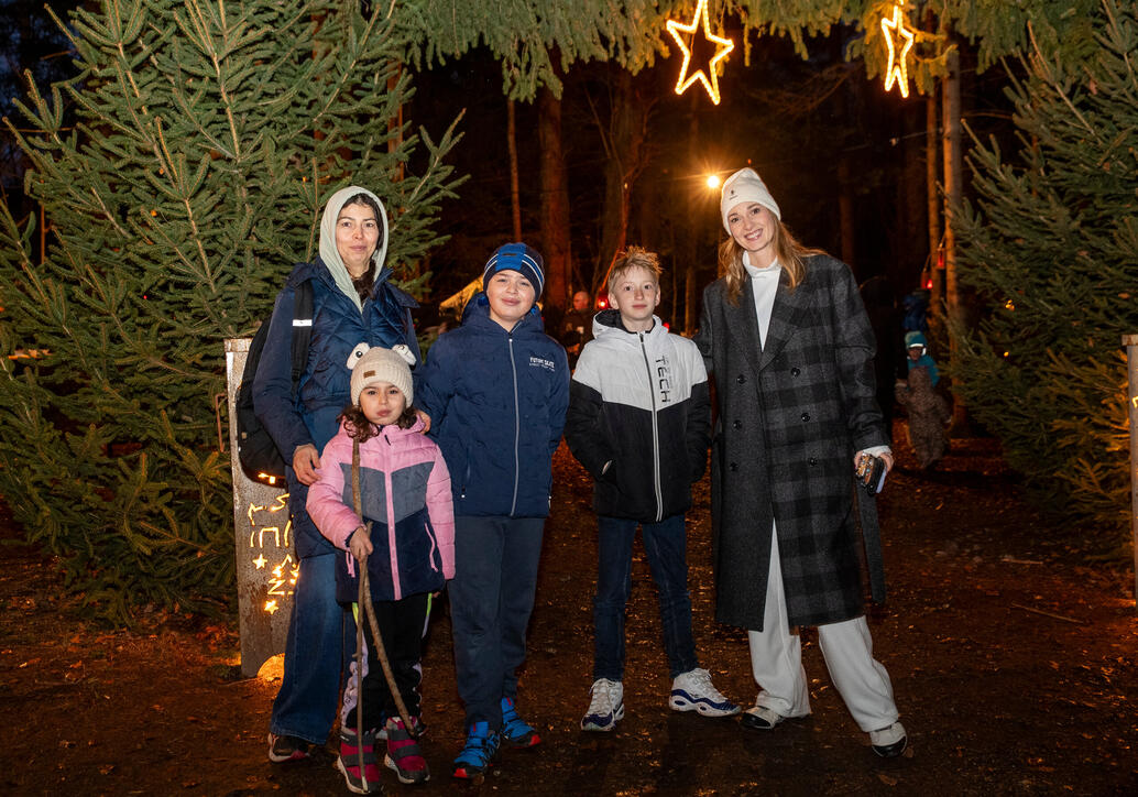 Nikolaus im Walde, Schellenberg (07.12.2024)