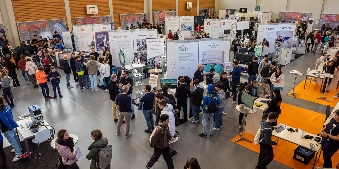 Berufsevent «Chance Industrie Rheintal», St. Margrethen Berufsevent «Chance Industrie Rheintal», St. Margrethen