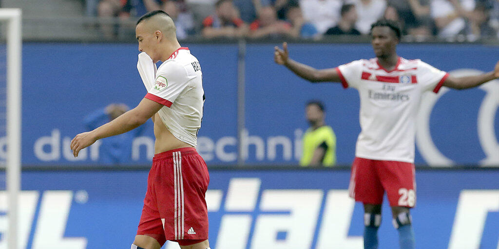 Ende der Bundesliga-Tradition: Der HSV (mit Bobby Wood) steigt erstmals ab