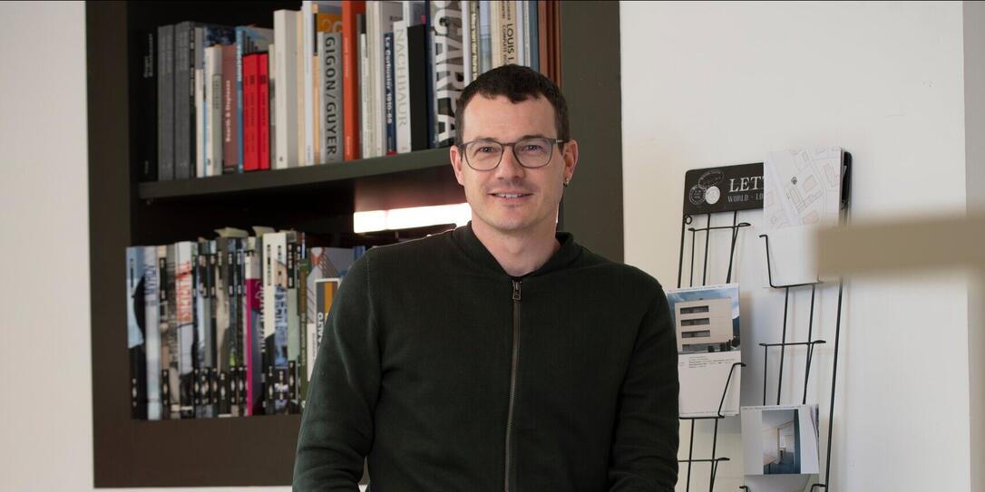 Der Chef mit Rico Malgiaritta Planbar AG Architekt MSc Baubiologe Experte Gesundes und nachhaltiges Bauen