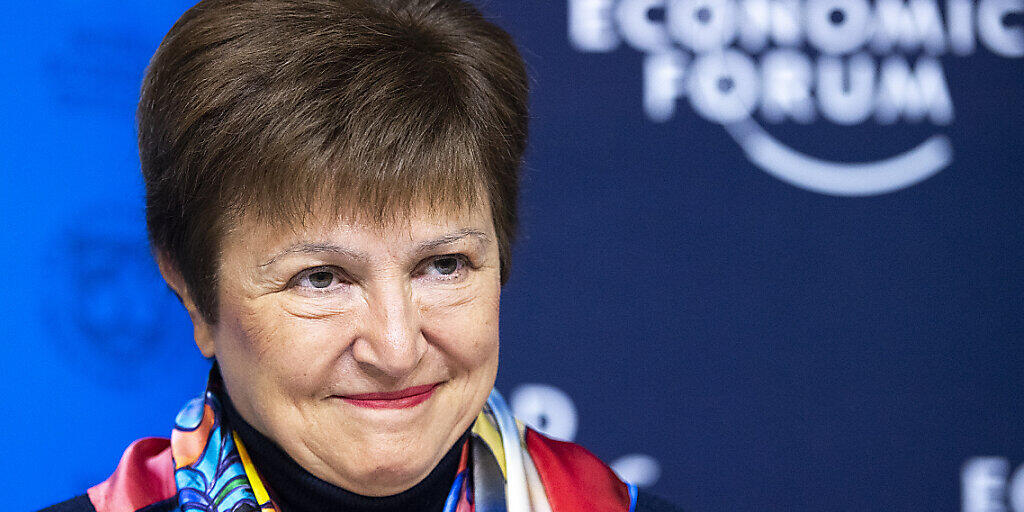 Die Corona-Krise ist für den IWF die ultimative Herausforderung. Im Bild: IWF-Chefin Kristalina Georgieva dieses Jahr am WEF in Davos. (Archivbild)