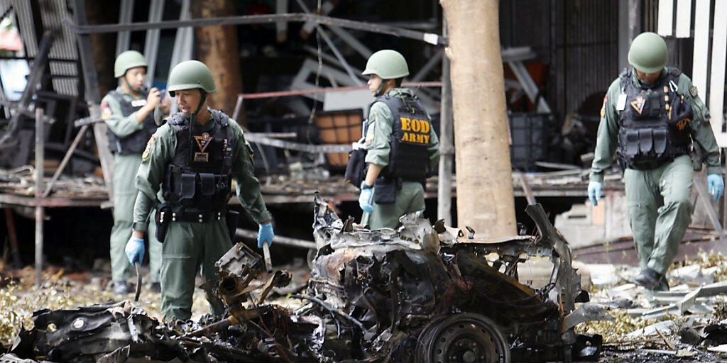 Auch dieses Attentat in Pattani im August 2016 hatten die nun zum Tode Verurteilten geplant.
