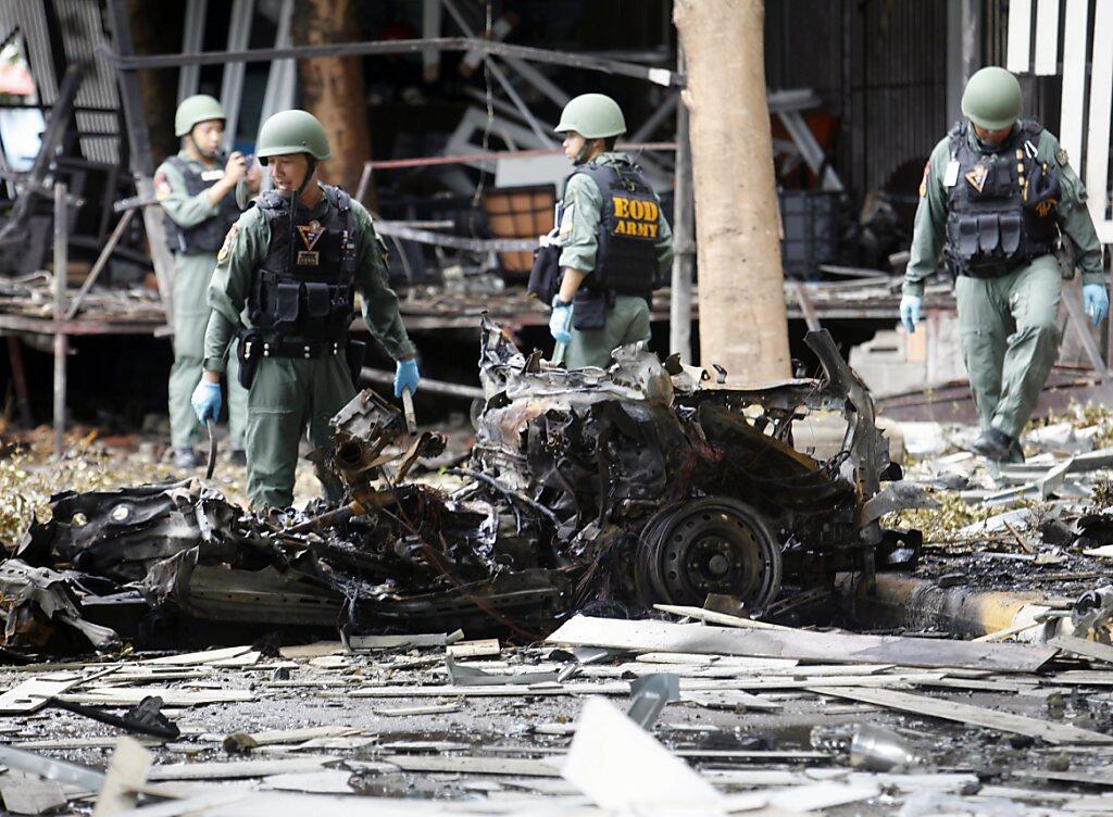 Auch dieses Attentat in Pattani im August 2016 hatten die nun zum Tode Verurteilten geplant. Auch dieses Attentat in Pattani im August 2016 hatten die nun zum Tode Verurteilten geplant.