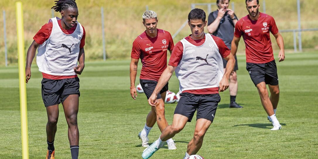Training des FCV in Vaduz
