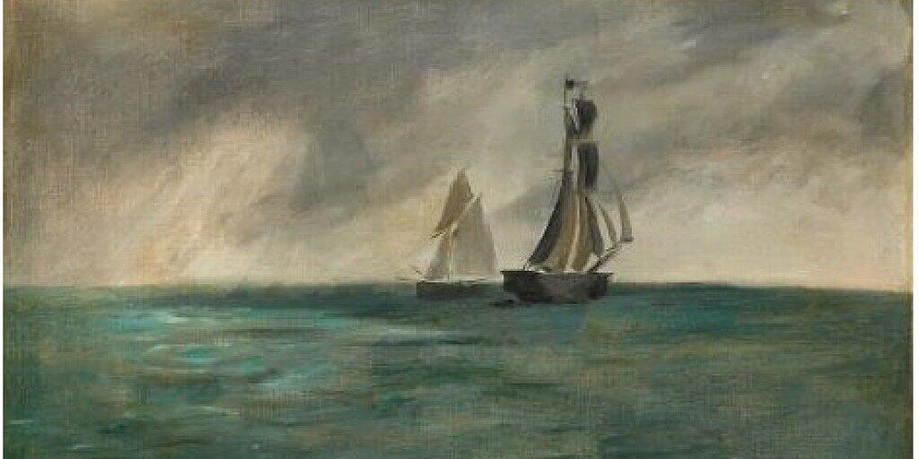 "Marine, Temps d’orage" (1873) des französischen Impressionisten Édouard Manet hat das Kunstmuseum Bern im Zuge des Gurlitt-Erbes 2014 erhalten. Jetzt verkaufen die Berner das Gemälde für 4 Millionen Dollar nach Tokio.