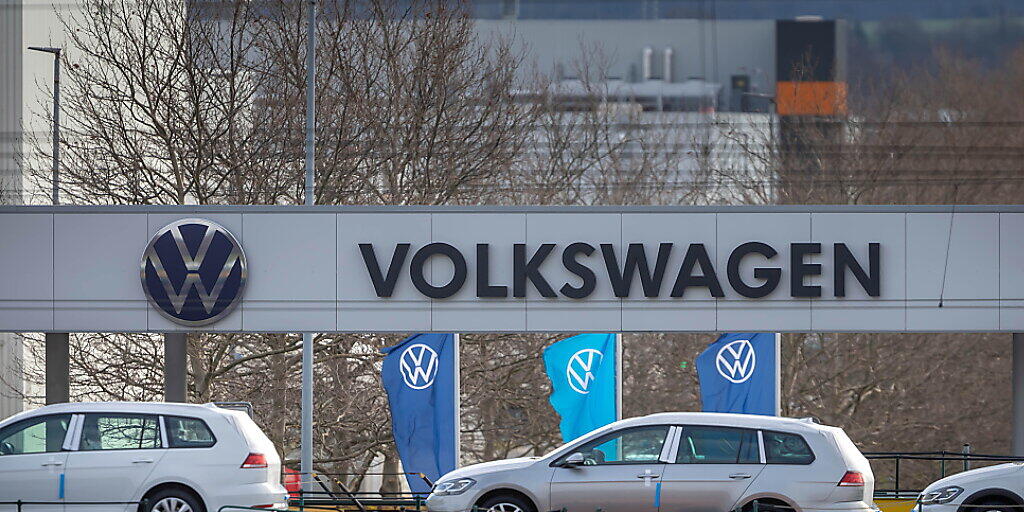 Die Volkswagen-Fabriken - im Bild das Werk im deutschen Zwickau - stehen ab Donnerstagabend still. (Archivbild)