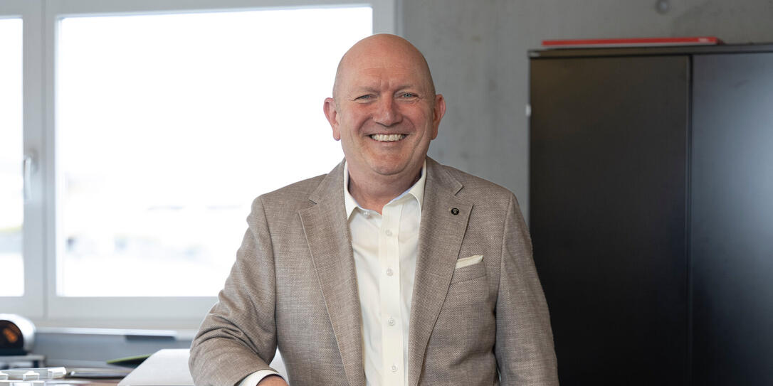 Der Chef mit Karl Laternser der Bewera AG