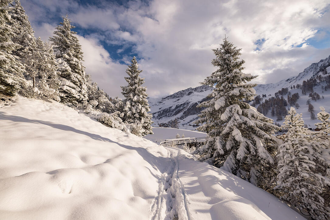Der erste Schnee in Malbun und Steg