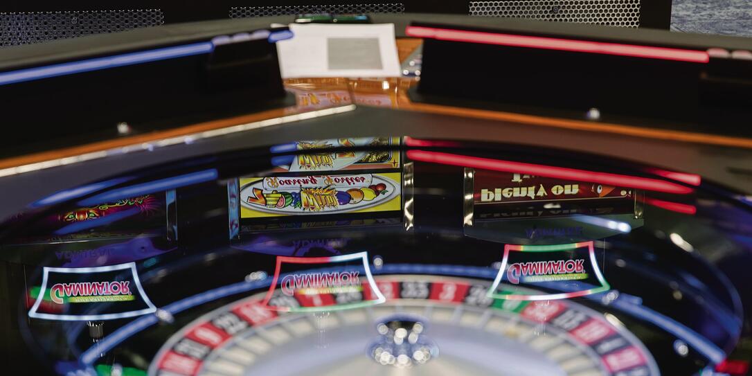 Aufbauarbeiten Casino Admiral, Ruggell