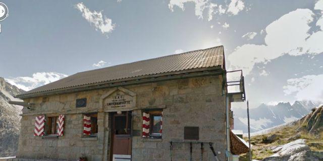 Google-Aufnahme der Lauteraarhütte (Quelle Google)