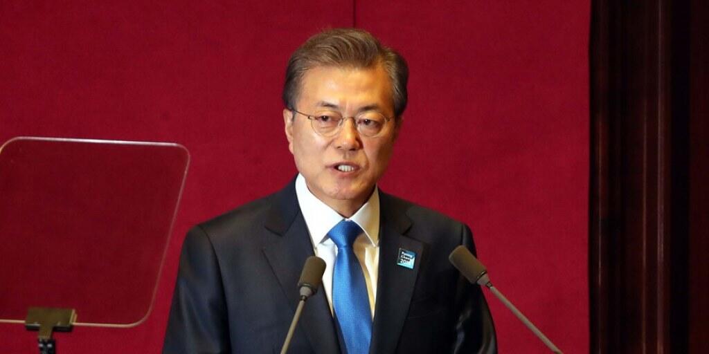 Es sind die ersten unilateralen Sanktionen Südkoreas seit dem Amtsantritt des neuen Präsidenten Moon Jae In im Mai. (Archivbild)