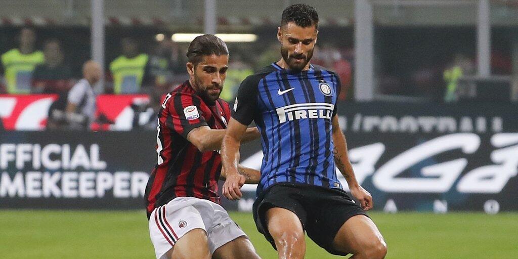 Ricardo Rodriguez gab im Mailänder Derby nicht die beste Figur ab