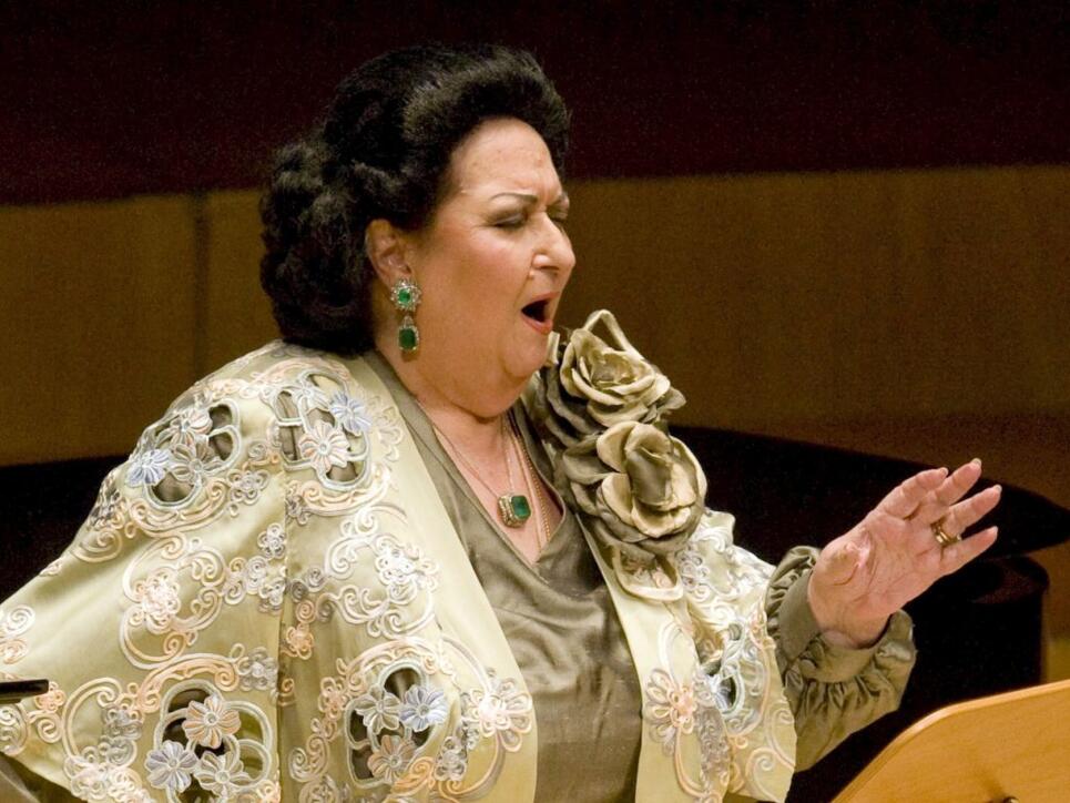 Die spanische Starsopranistin Montserrat Caballé starb im Alter von 85 Jahren. (Archivbild)