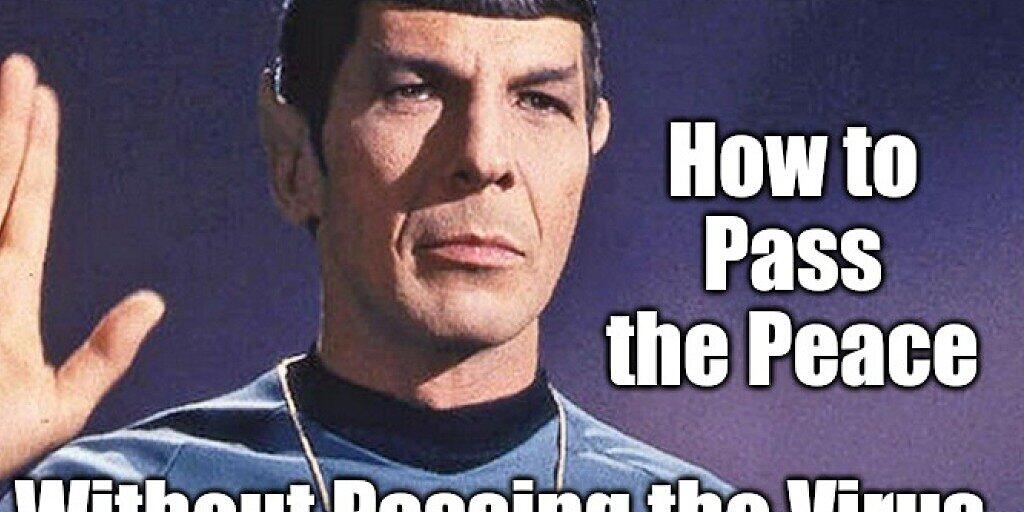 Dass die Kommandozentrale der US-Weltraumstreitkräfte SPOC heisst, lässt Mr. Spock kalt. Wie alles andere auch. (Meme img flip)