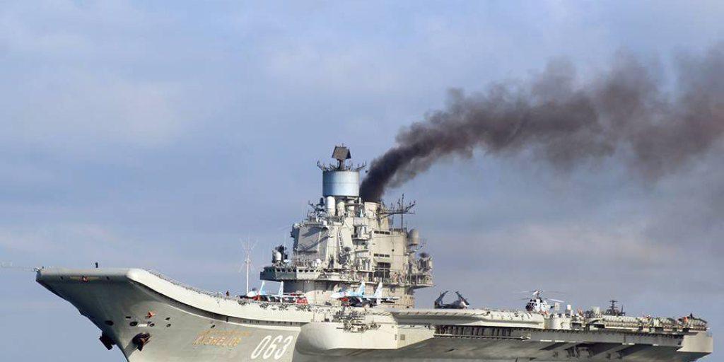 Der russische Flugzeugträger "Admiral Kusnezow" ist auf dem Weg zurück nach Russland. (Archiv)