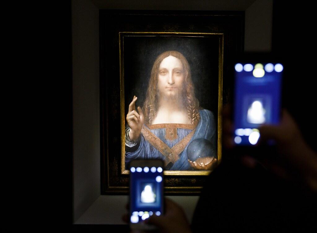 Dieses Bild von Leonardo da Vinci wurde bei einer Auktion in New York für 450 Millionen Dollar versteigert. (Justin Lane/Keystone) Dieses Bild von Leonardo da Vinci wurde bei einer Auktion in New York für 450 Millionen Dollar versteigert. (Justin Lane/Keystone)