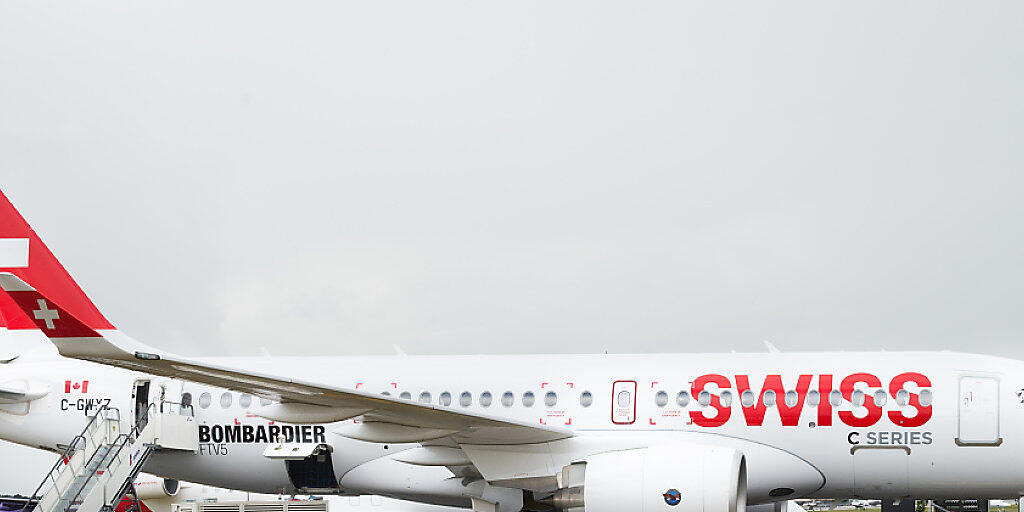 Der Airbus-Konzern steigt mehrheitlich in das Geschäft von Bombardier mit C-Series-Flugzeugen ein, welche auch die Swiss seit einiger Zeit nutzt. (Archivbild)