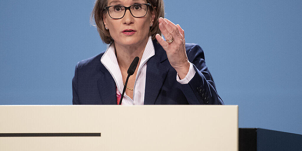 Andrea Maechler, Mitglied des Direktoriums der Schweizerischen Nationalbank, ist gegen höhere Ausschüttungen an Bund und Kantone zur Finanzierung der Massnahmen gegen die Coronakrise. (Archivbild)