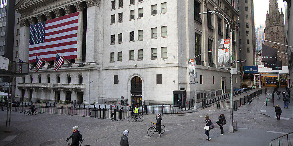 An der Wall Street hat der Dow Jones kräftig zugelegt.
