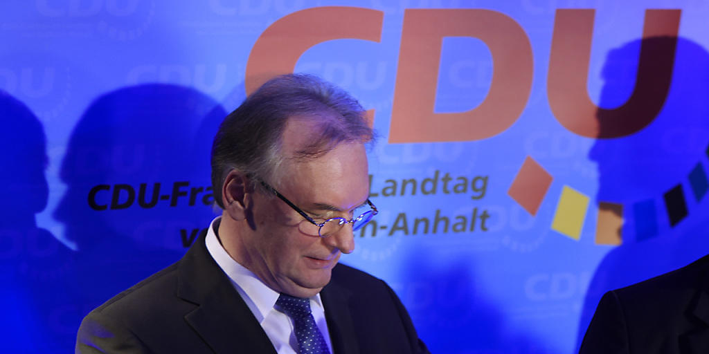 Mit einem blauen Auge davongekommen: CDU von Ministerpräsident Reiner Haseloff gewinnt in Sachsen-Anhalt trotz Verlusten.