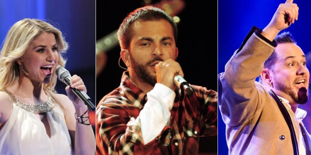 Wer kriegt den Swiss Music Award fürs beste Schweizer Album? V.l.: Beatrice Egli, Bligg oder Trauffer? (Archivbilder) Wer kriegt den Swiss Music Award fürs beste Schweizer Album? V.l.: Beatrice Egli, Bligg oder Trauffer? (Archivbilder)