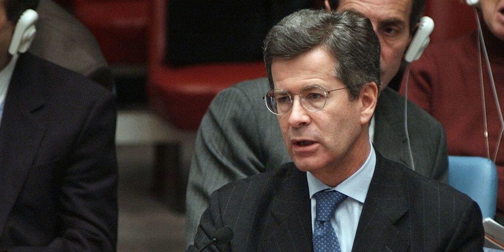 Jean-David Levitte war unter anderem französischer Uno-Botschafter in der Zeit der Anschläge vom 11. September in New York. Hier spricht er im Jahr 2002 vor den Mitgliedern des Sicherheitsrats. (Archivbild)