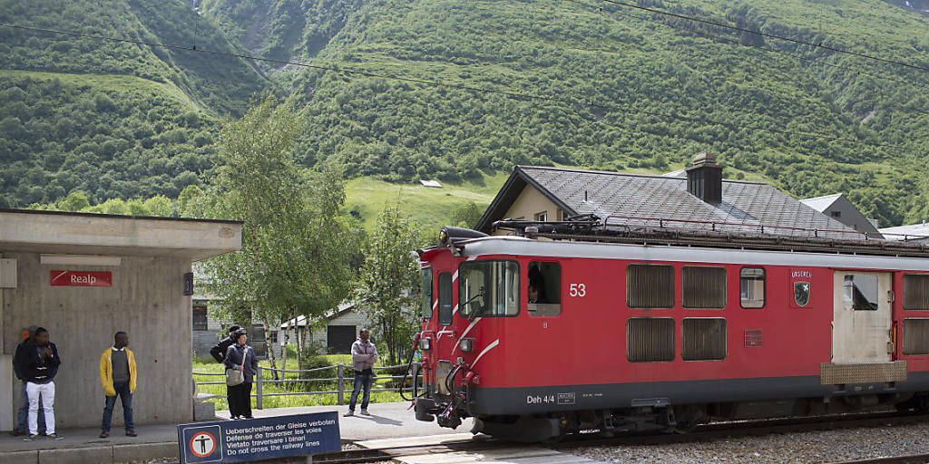 Unfall im Bahnhof Realp UR: Autozug fährt in einen Prellbock (Symbolbild)