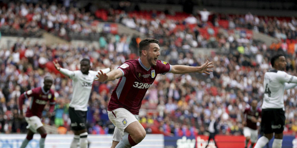 John McGinn erzielt den entscheidenden Treffer zum Aufstieg von Aston Villa