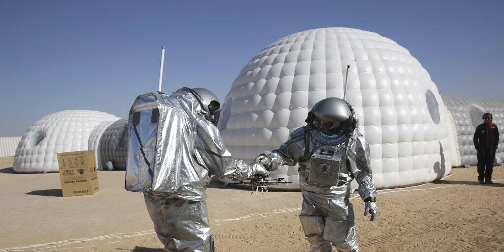 In der Wüste im Oman testen über 200 Wissenschaftler aus 25 Ländern Technologien für eine mögliche bemannte Mars-Mission. (Symbolbild)