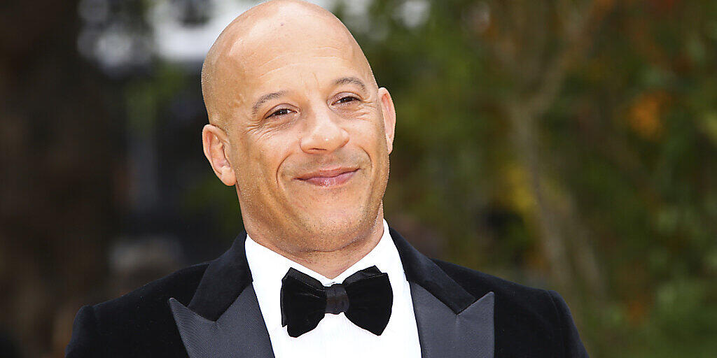 Der Schauspieler Vin Diesel war bei der Vorstellung des Trailers für den Film "F9" mit dabei. (Archivbild)