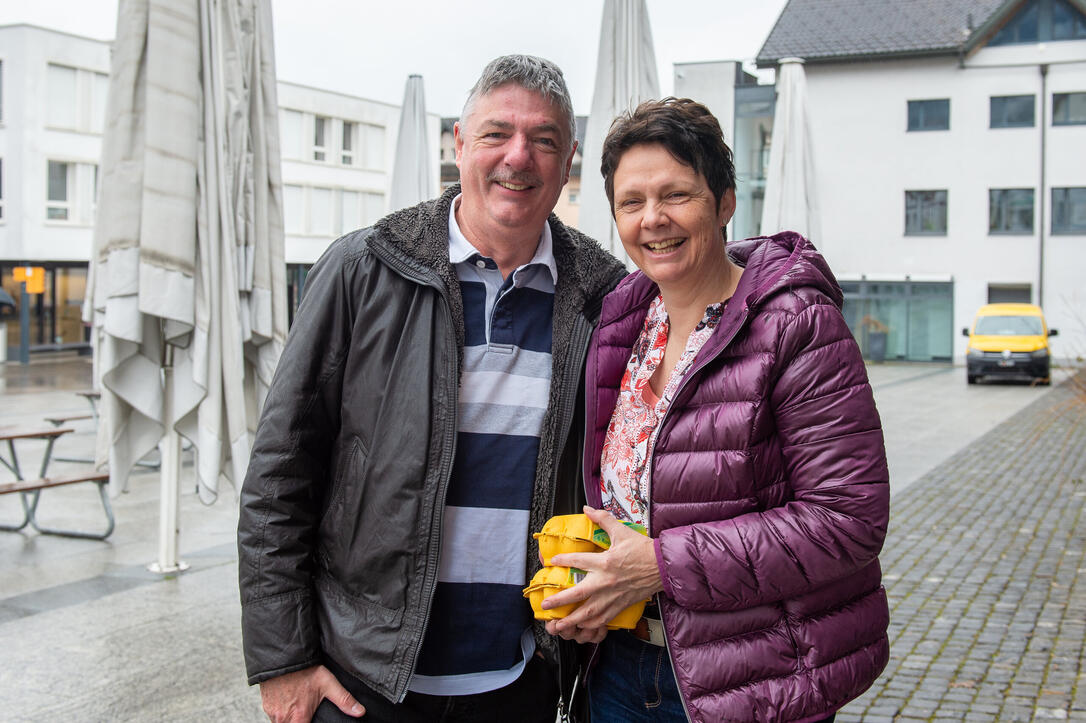 Verkauf von Karfreitags-Eiern in Eschen
