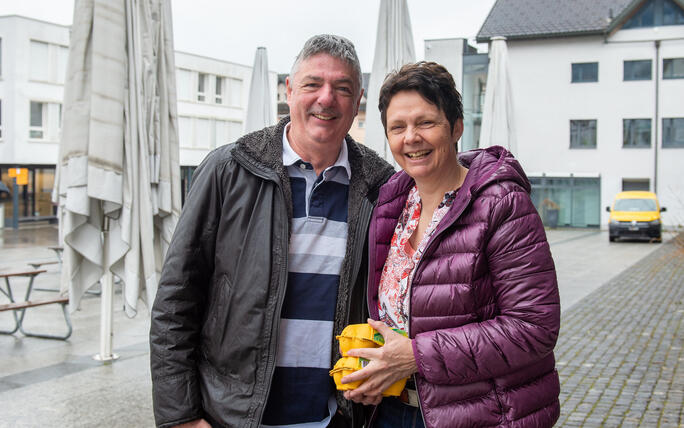 Verkauf von Karfreitags-Eiern in Eschen