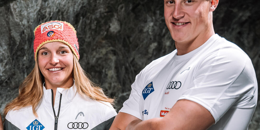 Charlotte Lingg und Nico Gauer sind in den Elitekadern zuoberst gewertet. Bild: LSV Amarcster Media
