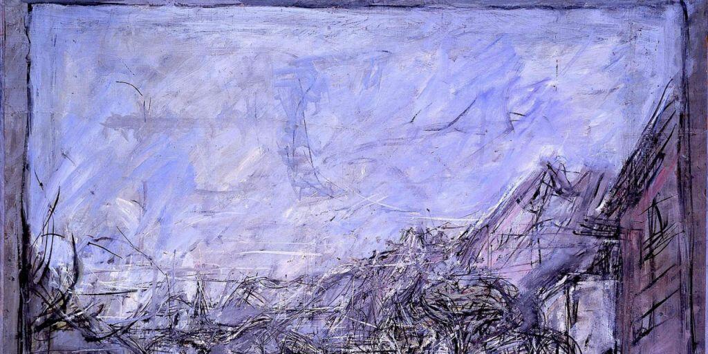 Das Gemälde "Landschaft bei Stampa" (1952) von Alberto Giacometti ist Teil der Ausstellung "Ferdinand Hodler - Alberto Giacometti. Eine Begegnung" im Kunst Museum Winterthur. Sie dauert vom 21. April bis 19. August 2018.